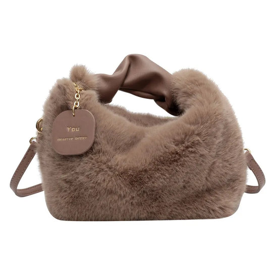 Tess ™ Fluffy crossbody-taske